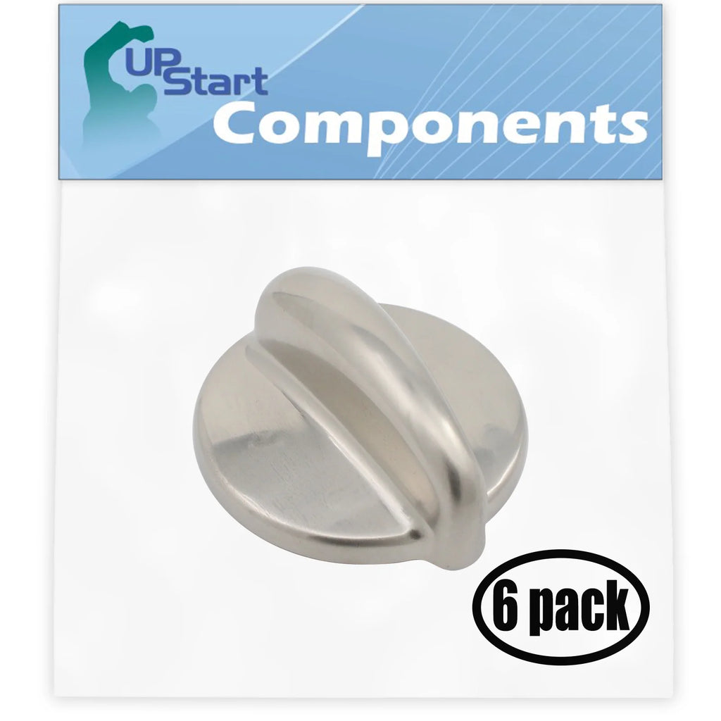 6 Pack Replacement Surface Burner Control Knob W62786