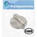 6 Pack Replacement Surface Burner Control Knob W62786
