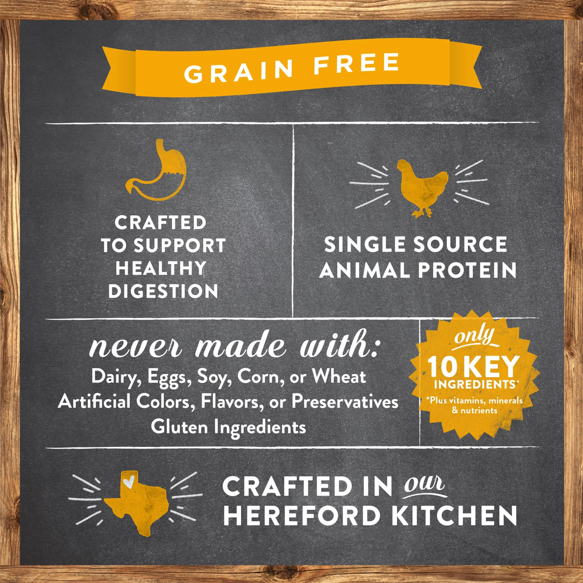 Limited Ingredient Lamb & Sweet Potato Grain Free Dry Dog Food 22 lb Bag O54313