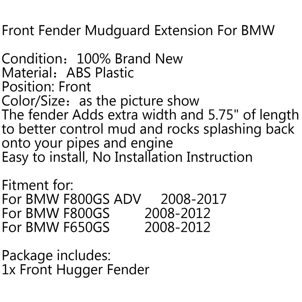 Motorcycle Front Fender Extender Z41433