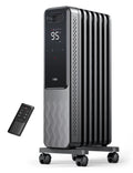1500W Oil Filled Radiator Heater with Remote L6823