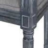 Fabric Upholstered Wood Dining Chairs, Set of 2, Gray H353634