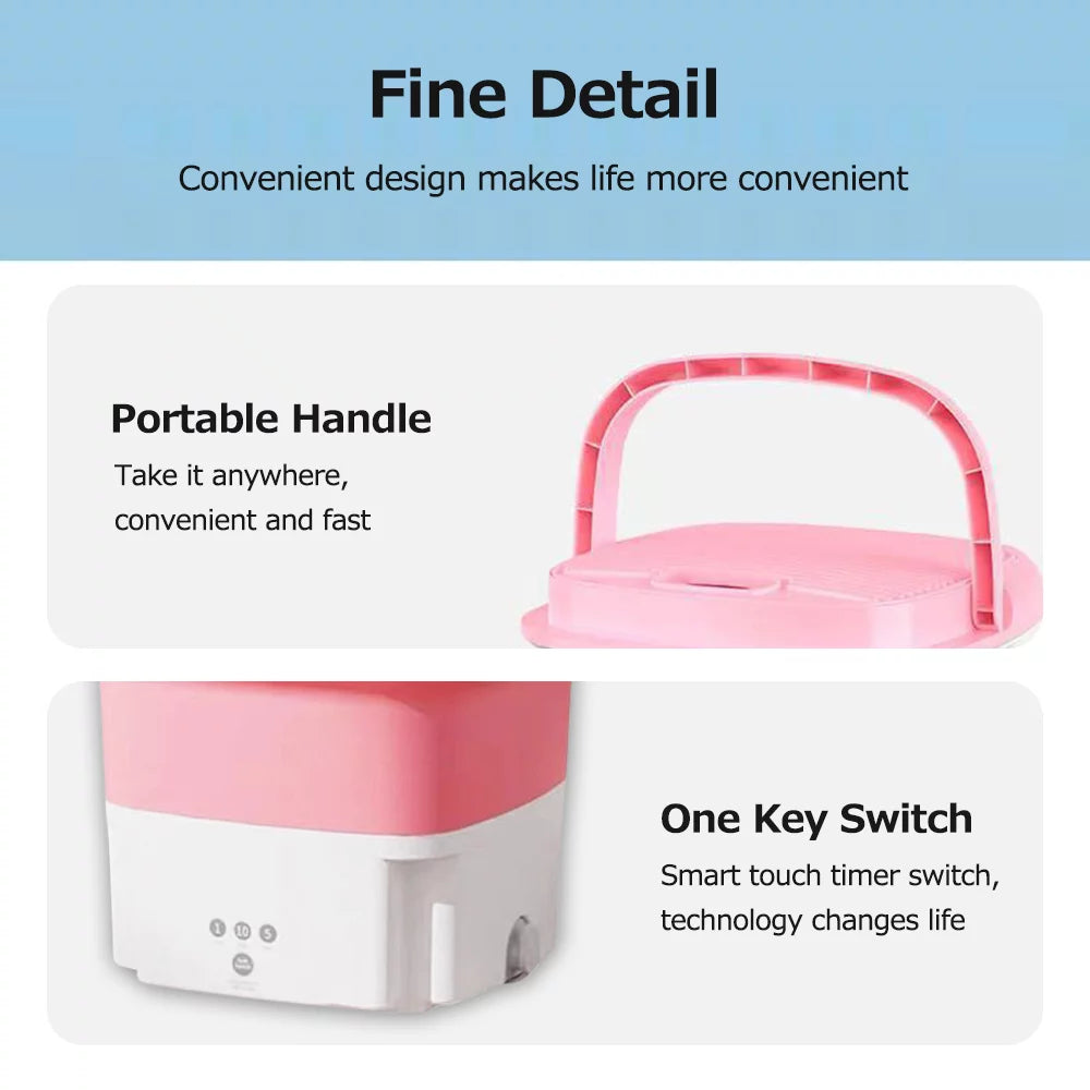 Portable Folding Washing Machine H533