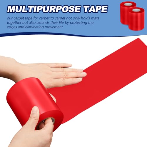 3 or 4 Inch x 65.6 ft PVC Gym Mat Tape I17707