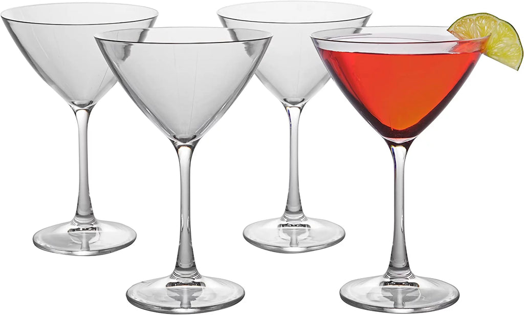 9oz Tritan Shatterproof Stemmed Martini Glasses 4 Pk W66793