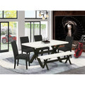 6-piece Wood Dinette Set F96953