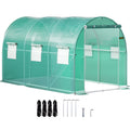 Walk-in Greenhouse Galvanized Frame Y232159