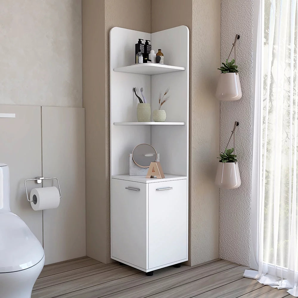 White Freestanding Cabinet B21609