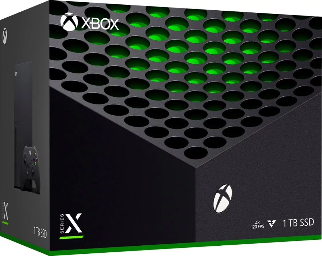 Black Video Game Console B59672