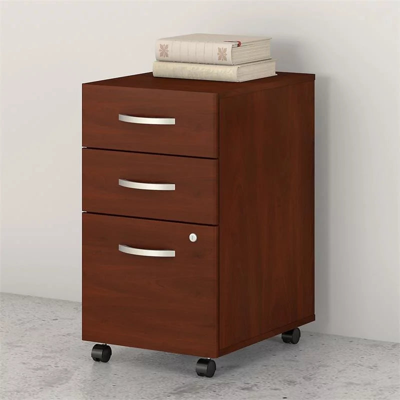 2 Piece Wood Mobile Filing Cabinet Set H9303