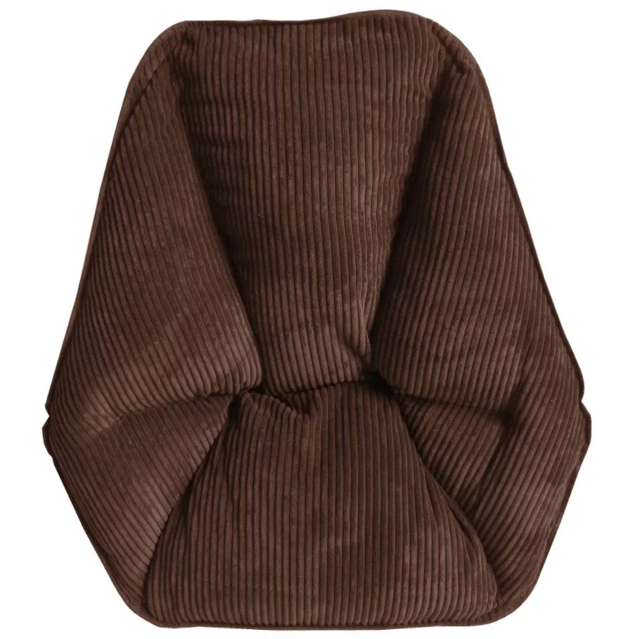 Brown Hexagon Folding Dish Chair S2071