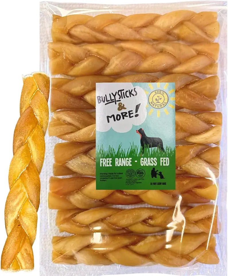 Braided 6" Collagen Sticks 8 Count R623336