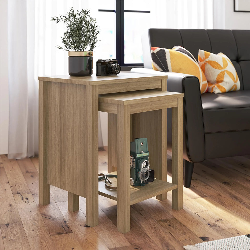 Nesting Tables Set of 2 Natural M554