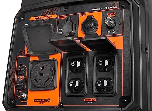 4800-Watt Dual Fuel Portable Inverter Generator N999