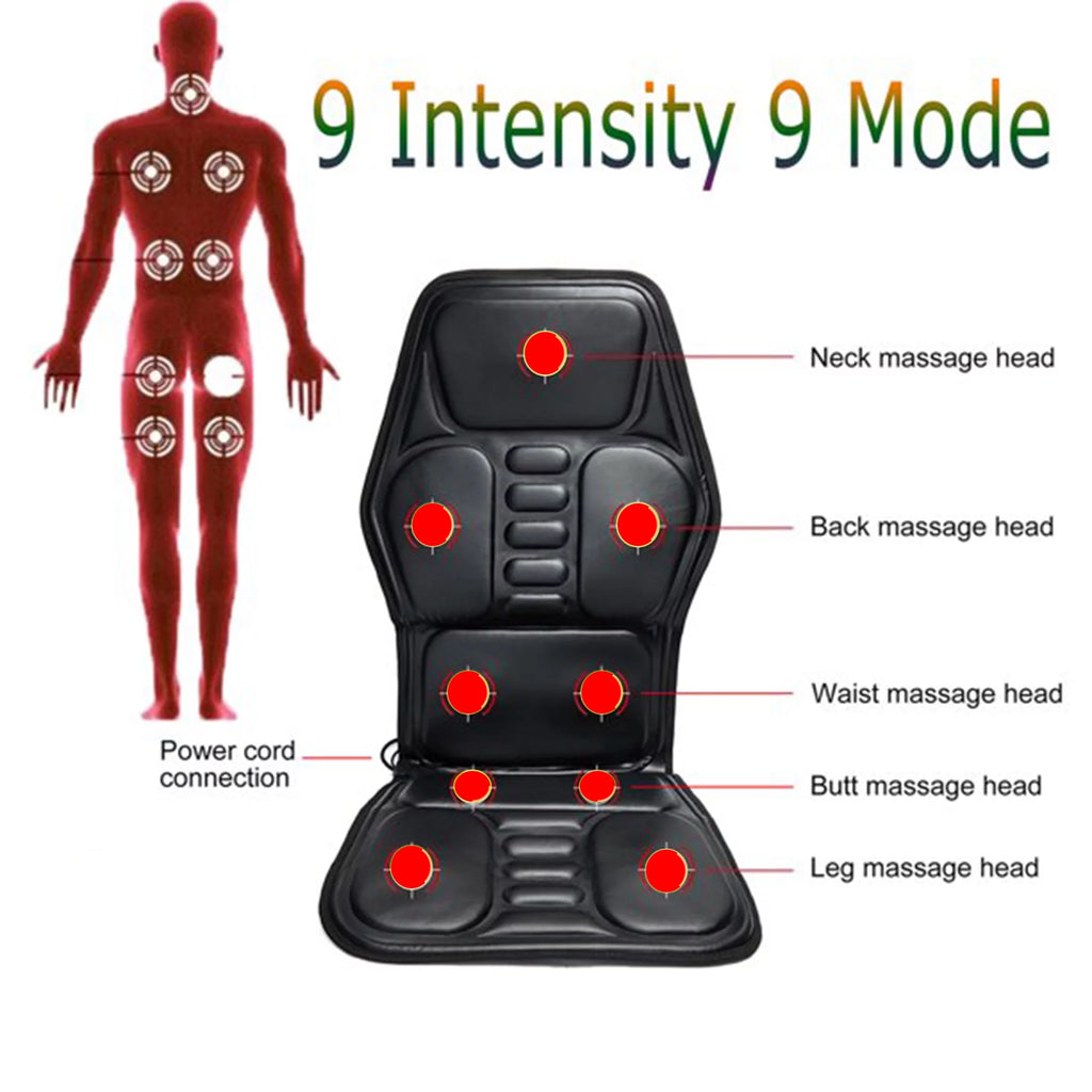9 Mode Electric Seat Massager Cushion U706