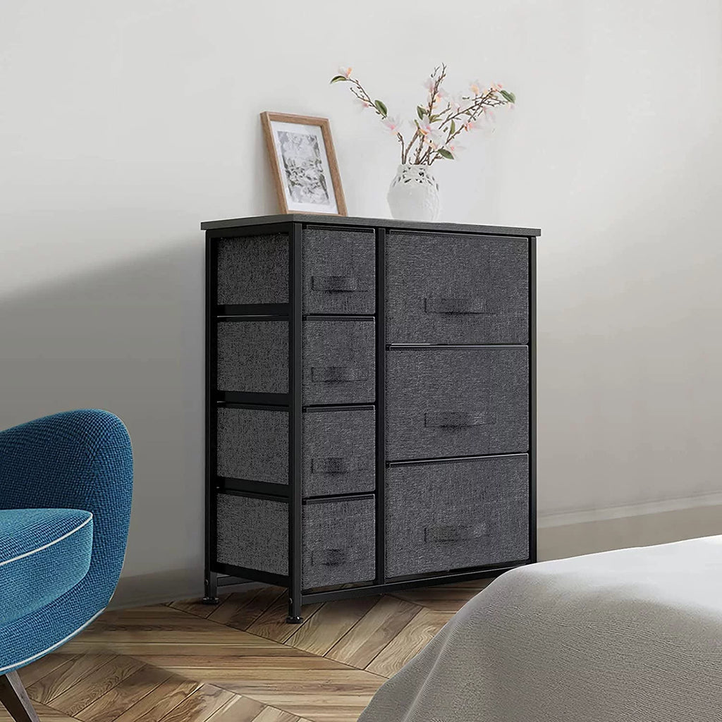 7 Drawer Fabric Storage Tower with Steel Frame L8941