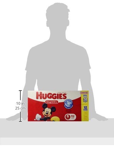Size 4 Diapers, 180 Count J5510