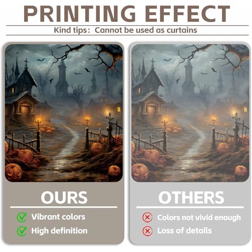 10x8ft Vinyl Halloween Backdrop J9813