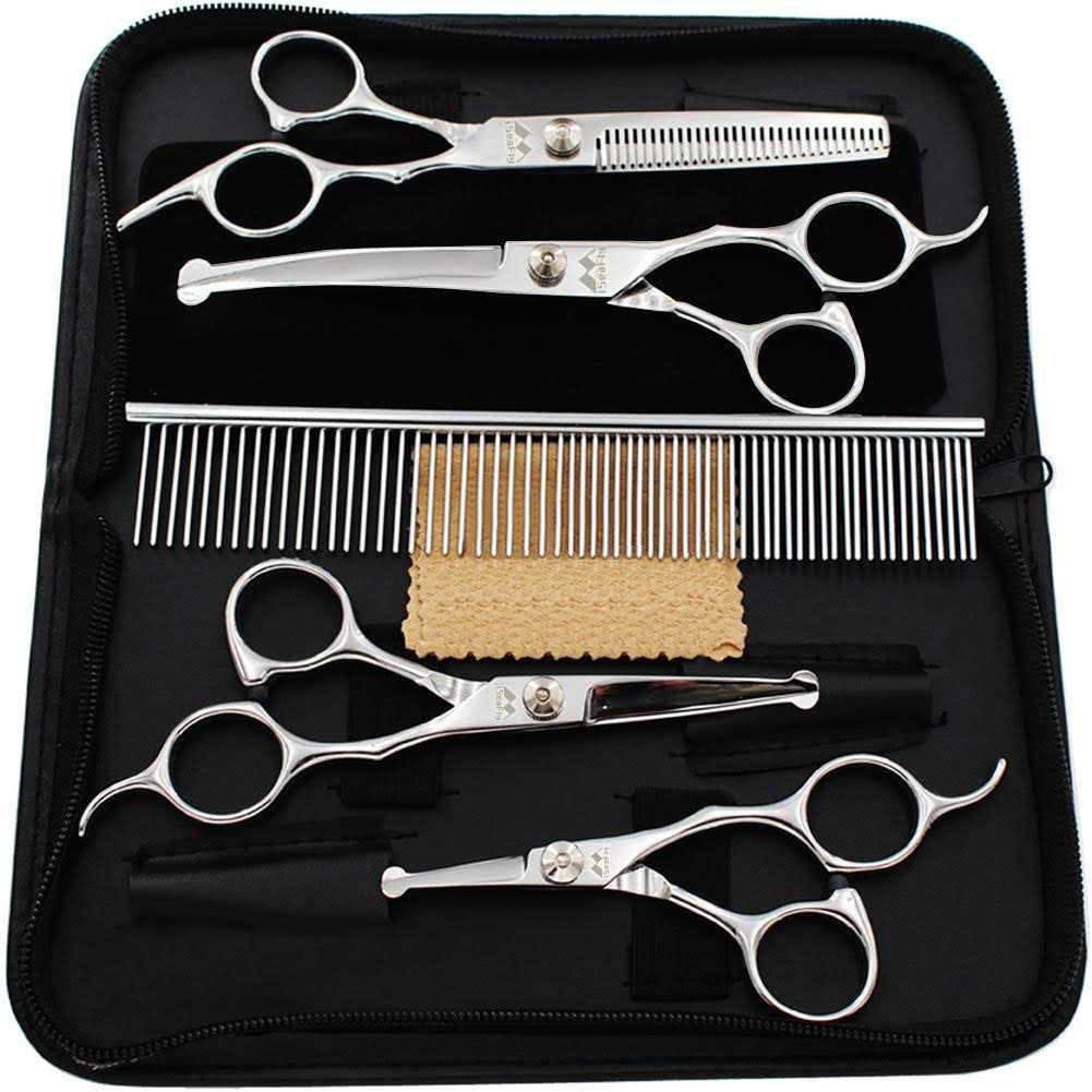 Dog Grooming Scissors Kit Set of 5 P8699
