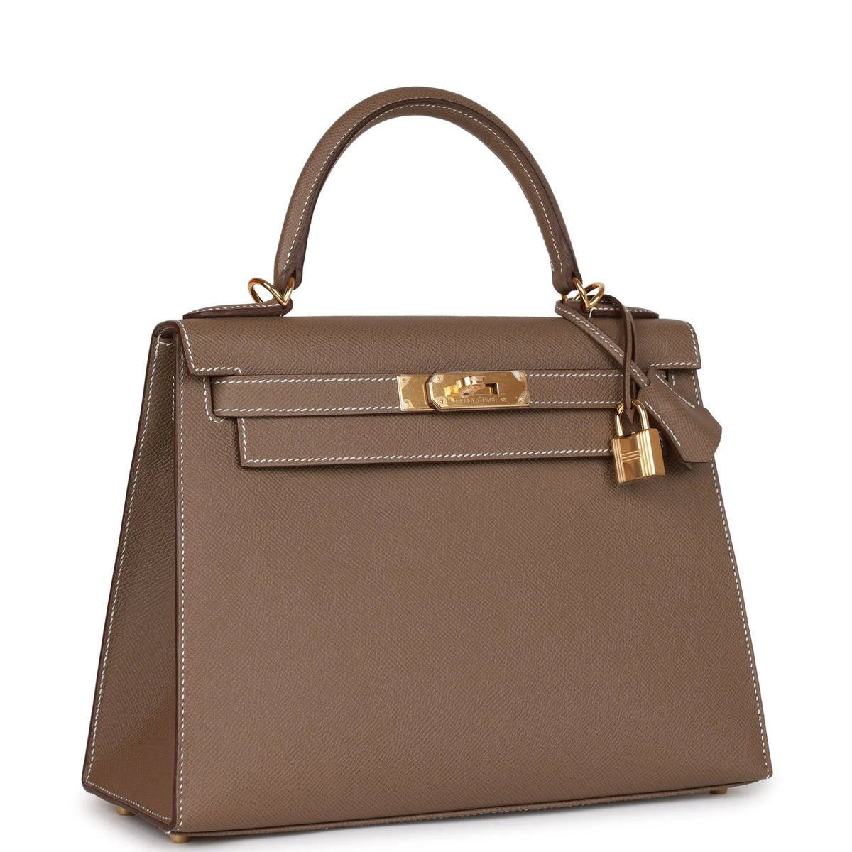 Kelly 28 Etoupe Epsom Handbag A478889