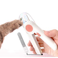 Dog Nail Clippers and Trimmers with Safety Guard LED Light H103