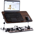 Brown Large Wood Top Lap Desk with Dual Cushion C47661