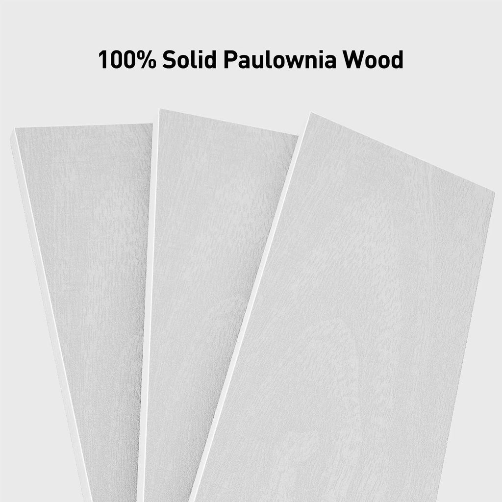 Set of 3 White Wall Mounted Floating Shelves L97409