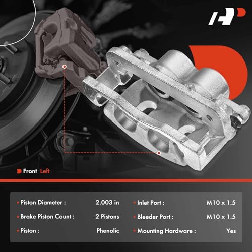 Disc Brake Caliper Assembly with Bracket Front Side B410124