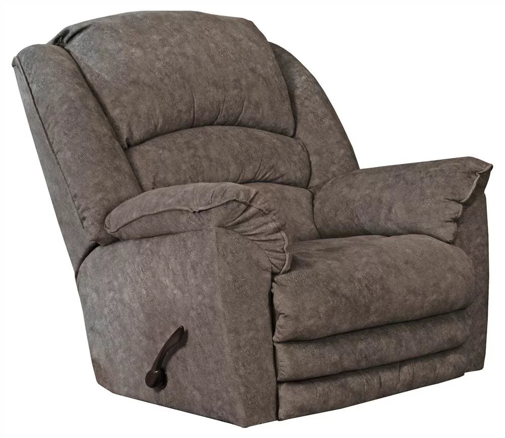 Steel Chaise Rocker Recliner with Ottoman L5873