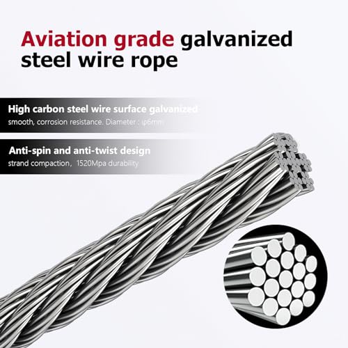 2 Ton Capacity Heavy Duty Come Along Winch with 12FT Steel Cable R635494