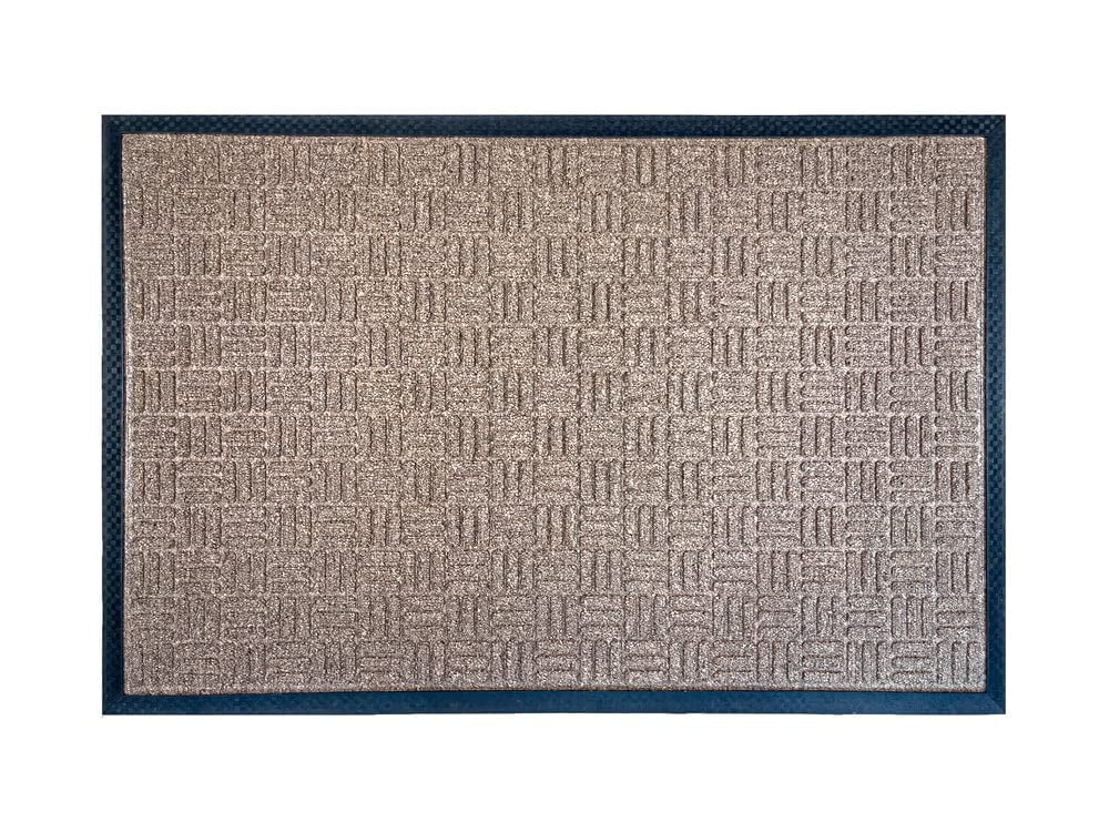Brown Checker 48 x 72 Inches Door Mat K104901