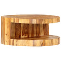 Round Coffee Table Solid Sheesham Wood J15739