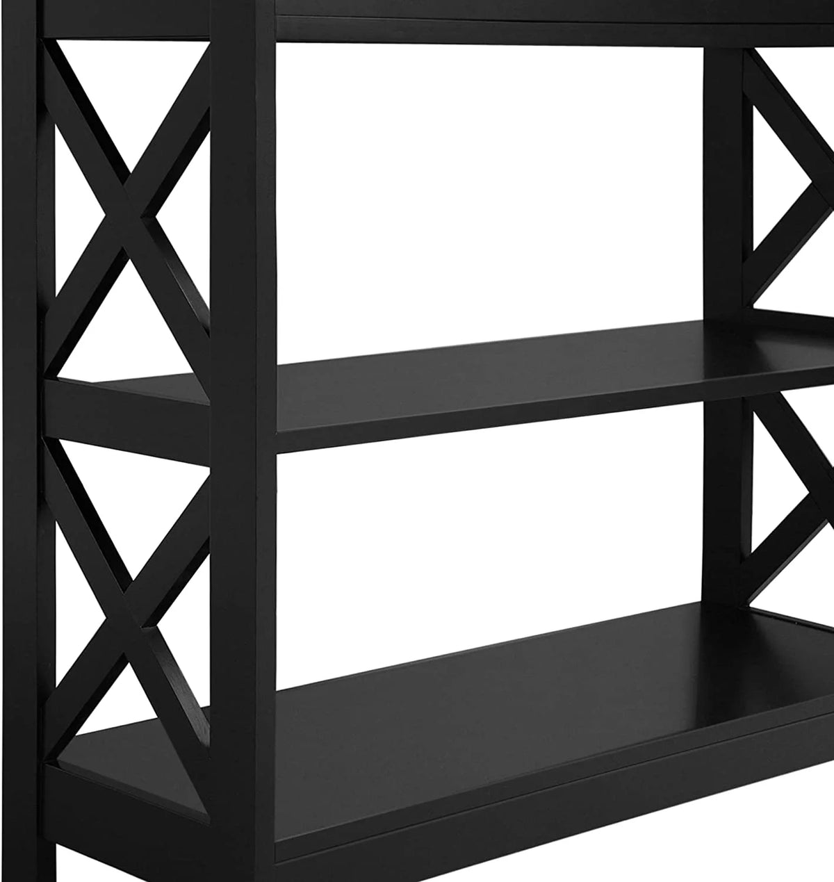 Console Sofa Table with Drawer and 3 Tier Storage Shelves M6430