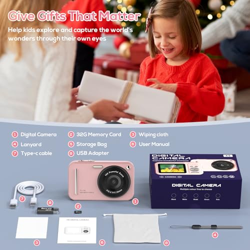 48MP FHD 1080P Compact Digital Camera with 16X Zoom D69850