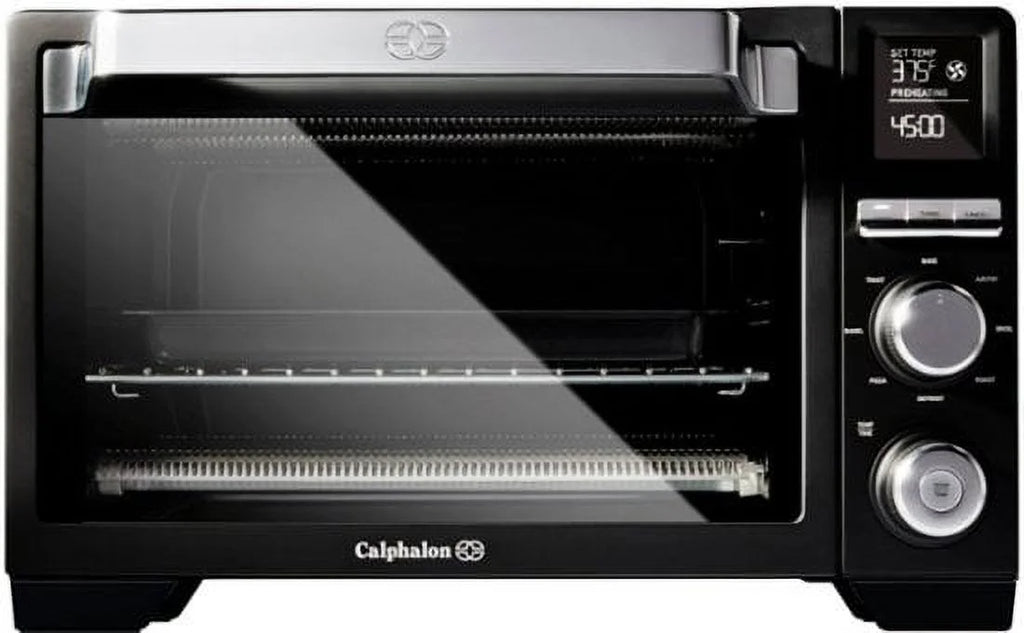 Black Air Fry Convection Countertop Toaster Oven S987193
