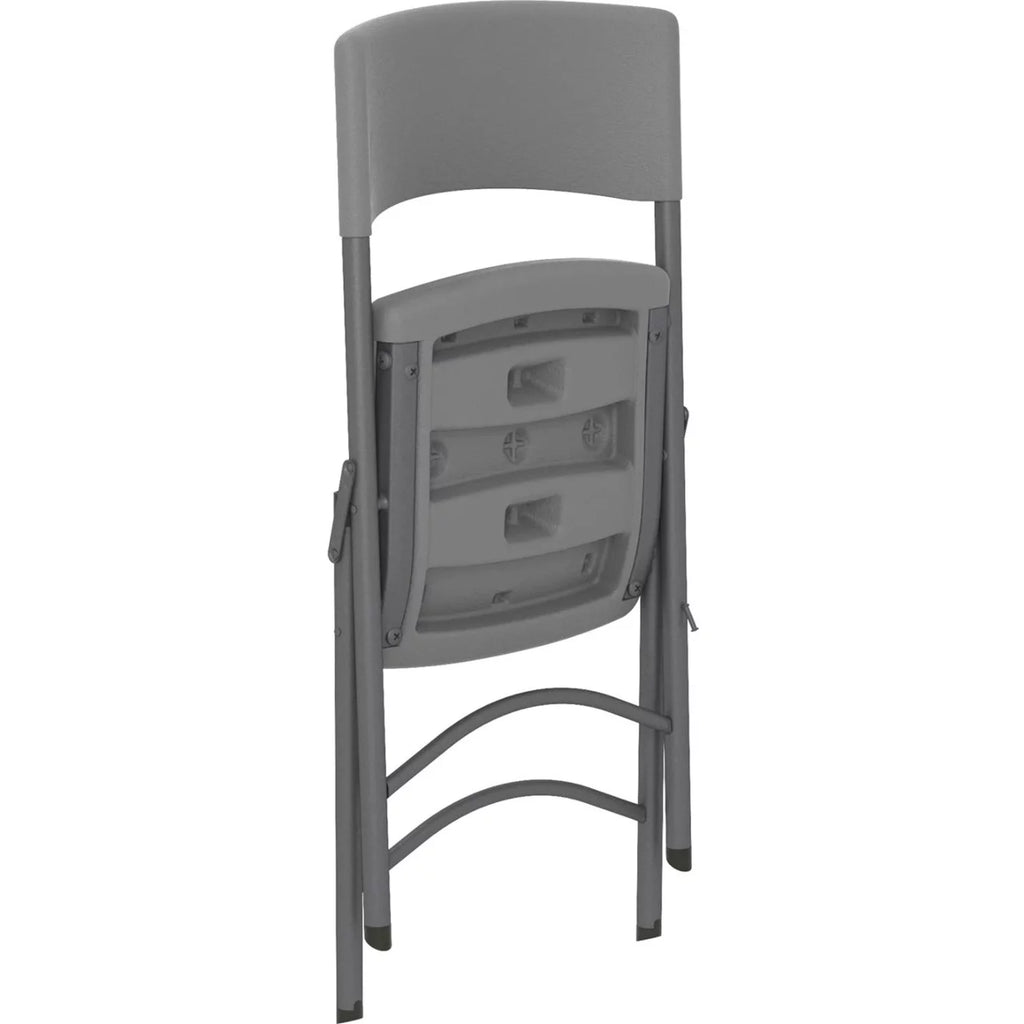Folding Chair, Gray - Pack of 4 F301