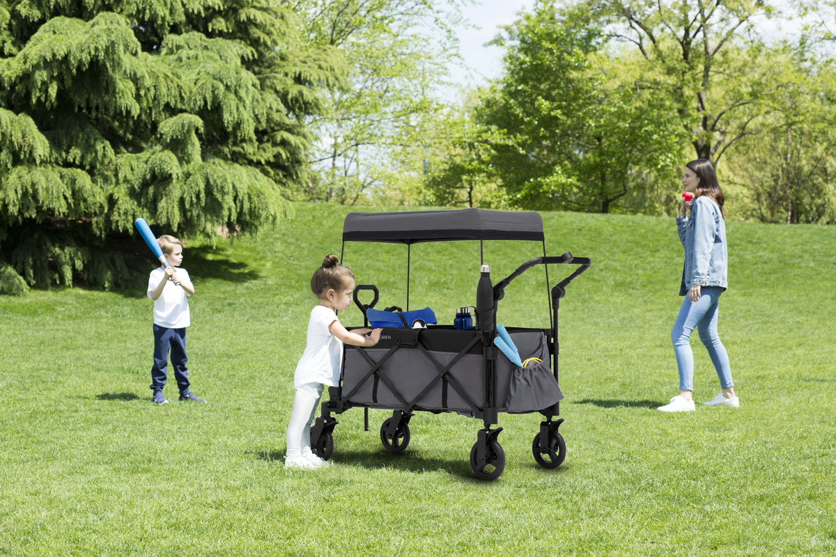 Grey/Black Stroller Wagon I74815