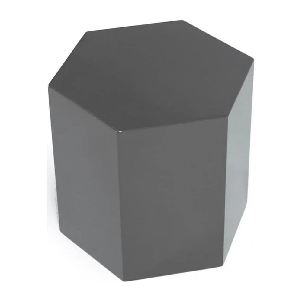 Modern High Gloss Hexagonal End Table X894290