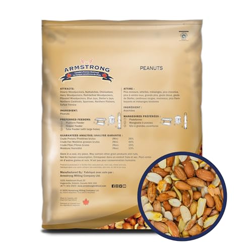 Shelled Peanut Halves Bird Seed 20 Pounds J81043