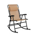 Foldable Rocking Chair Blue Z6864