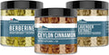 Ceylon Cinnamon, Lavender Extract, and Berberine 200 Capsules Each O12940