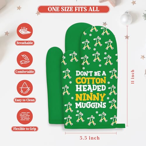Christmas Oven Mitts and Pot Holders 2Pcs P26180