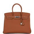 Gold Togo Palladium Hardware Bag M755