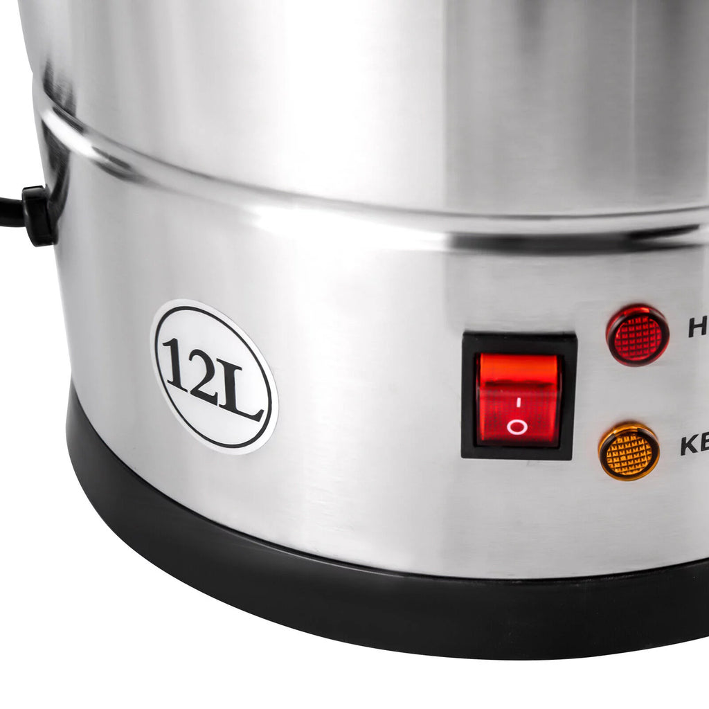 12L Stainless Steel Coffee Urn M3840
