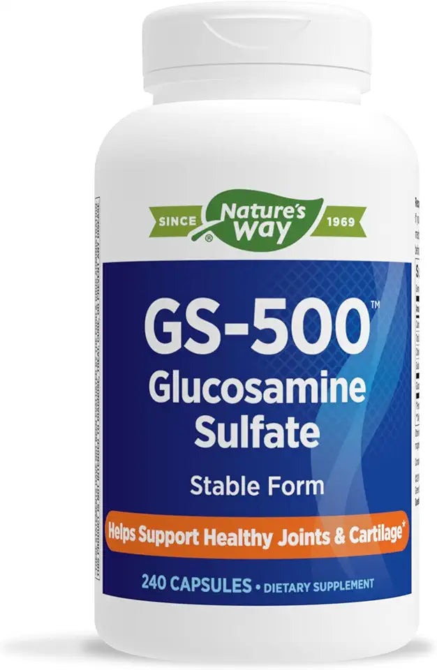 240 Capsules Glucosamine Sulfate Supplement W45592