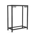 Black 55-gal Fish Tank Stand L179