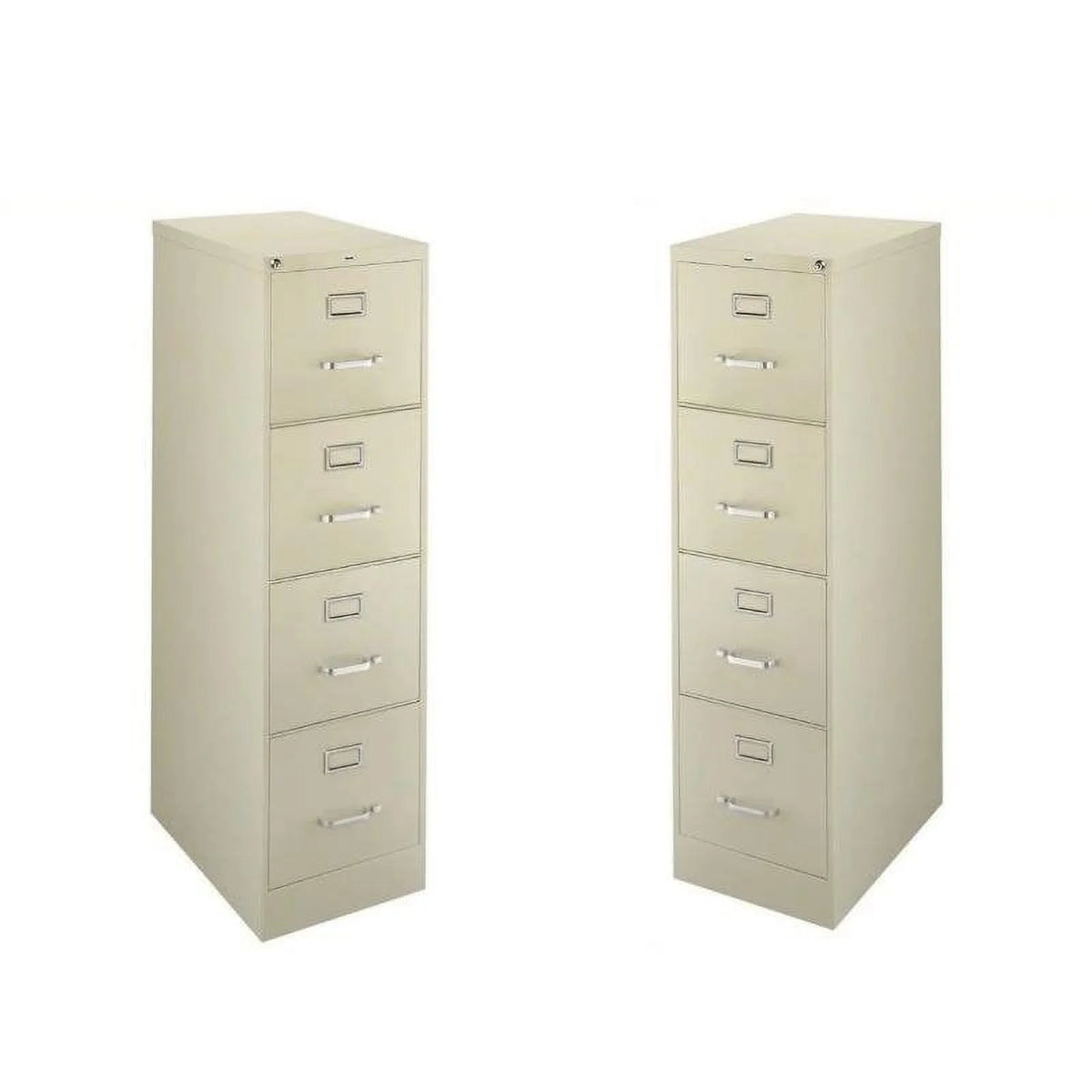 4 Drawer Letter File Cabinet Set of 2 L694