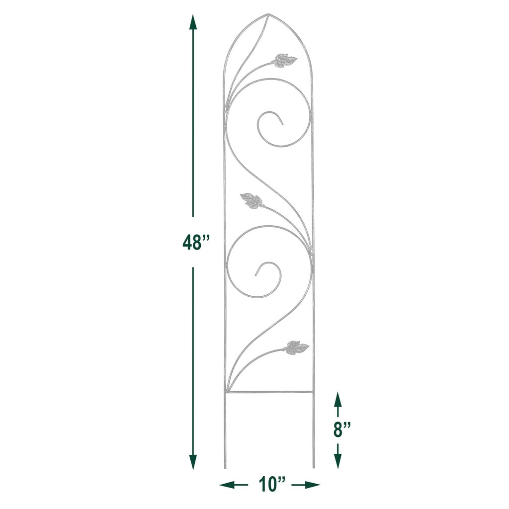 Metal Arched Trellis L253947