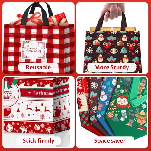 20 Pack Christmas Gift Bags with Handle C53800