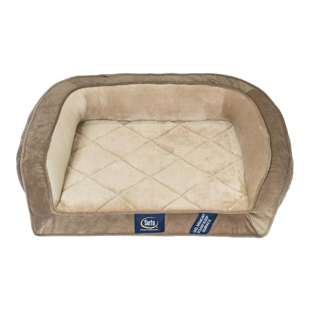 Gel Memory Foam Quilted Dog Bed A915916
